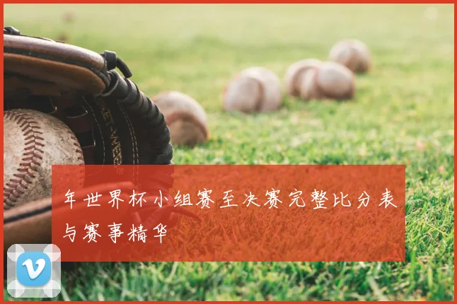 年世界杯小组赛至决赛完整比分表与赛事精华