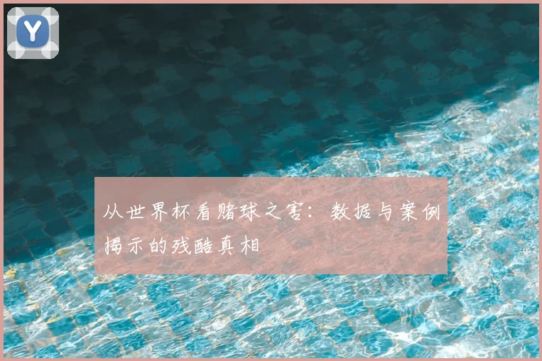 从世界杯看赌球之害:数据与案例揭示的残酷真相